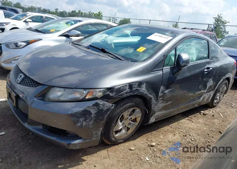 2013 Honda Civic Lx из США, поврежденный, VIN 2HGFG3B59DH526033
